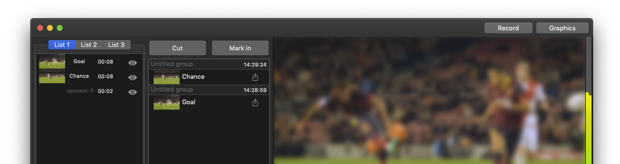 Screenshot of Livereplayer